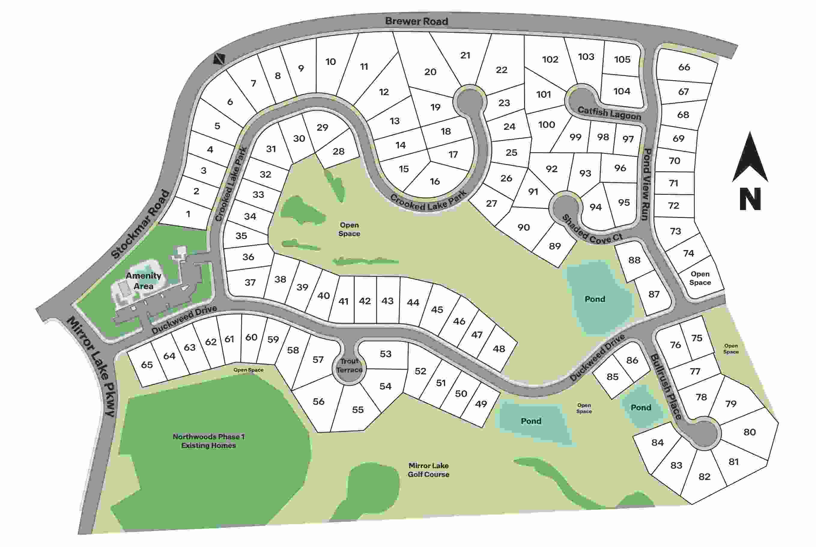 Static Lot Map