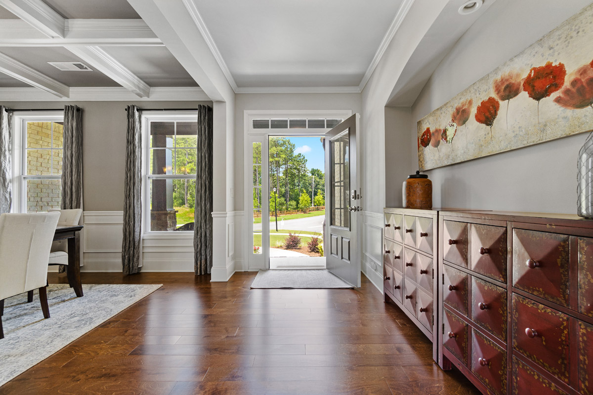 The Ashley Front Entryway at Genesee in Newnan, Georgia