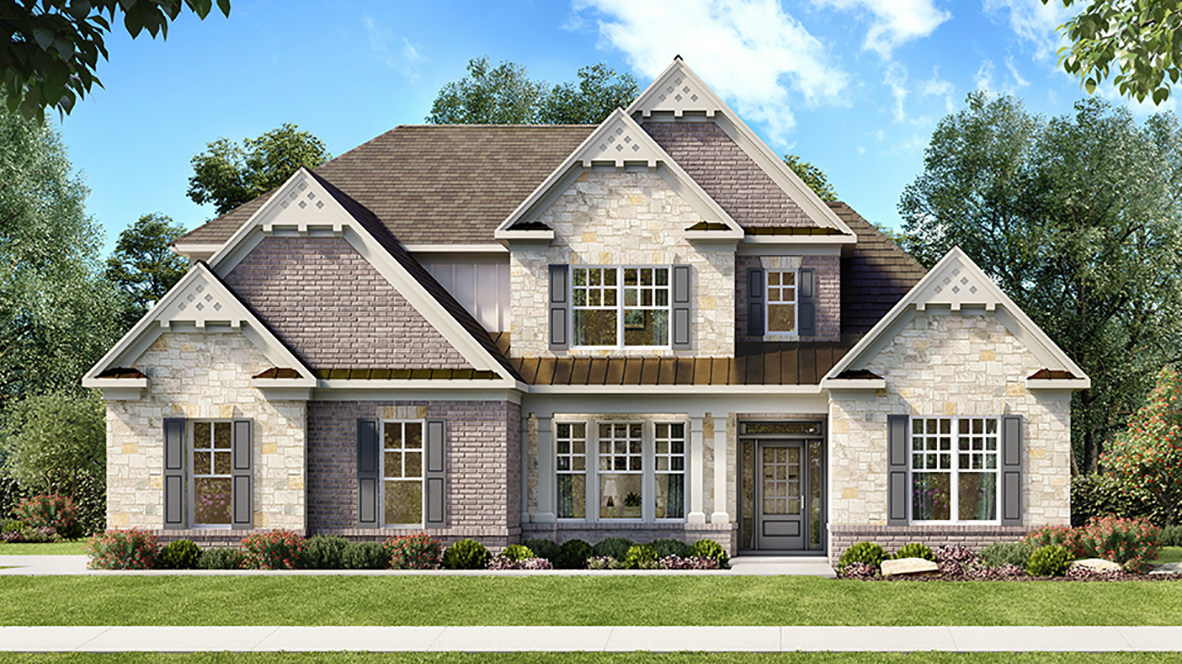 Ashley F Exterior Rendering at Genesee in Newnan, Georgia