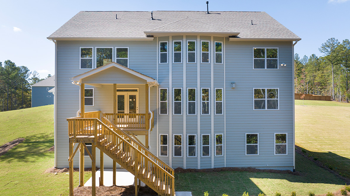 The Edinburgh Elevation B Exterior at Genesee in Newnan, Georgia