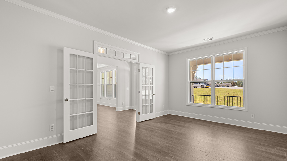 edinburgh flex room with french doors at Genesee in newnan georgia