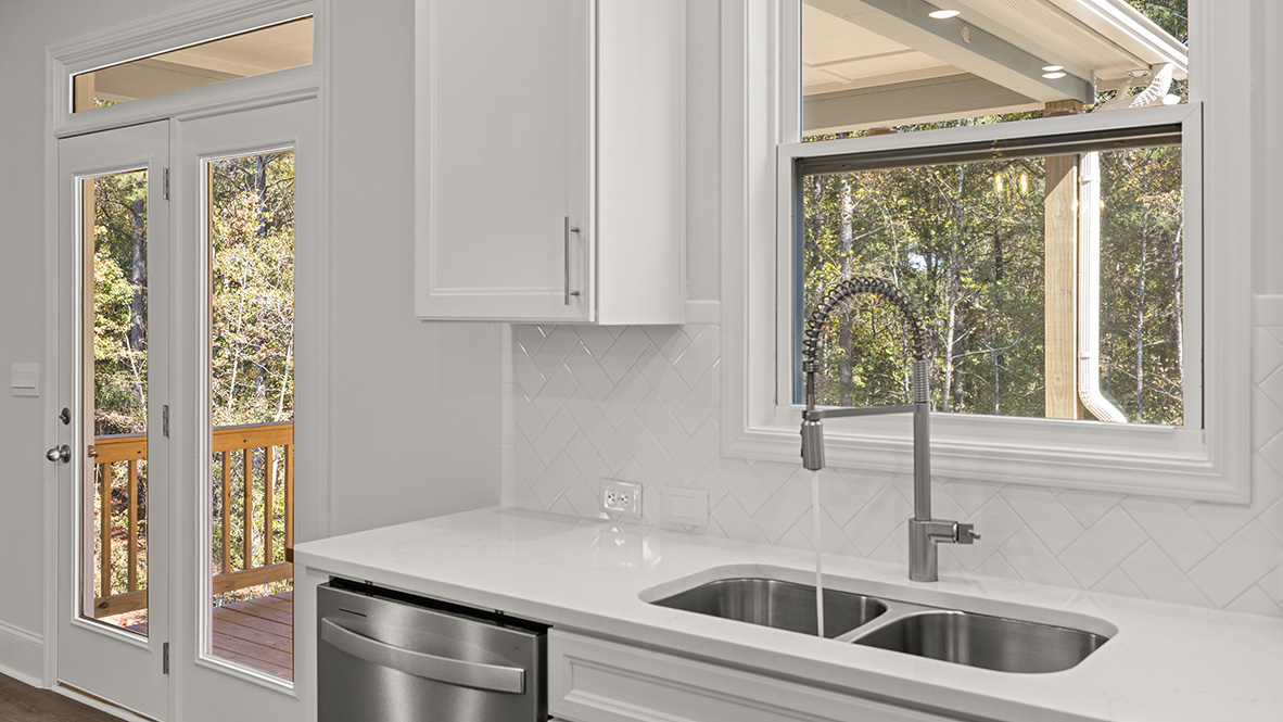 edinburgh kitchen with french doors at Genesee in newnan georgia