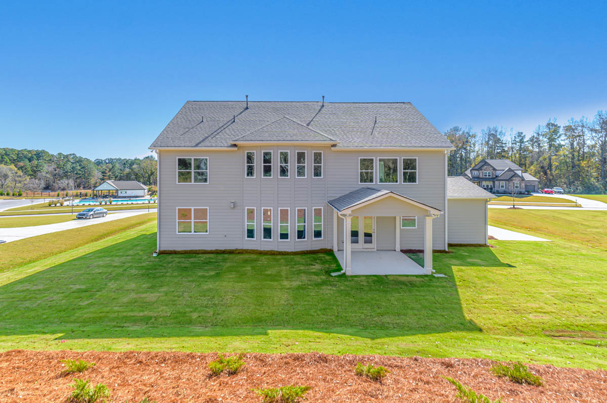 The Edinburgh Back Exterior at Genesee in Newnan, Georgia