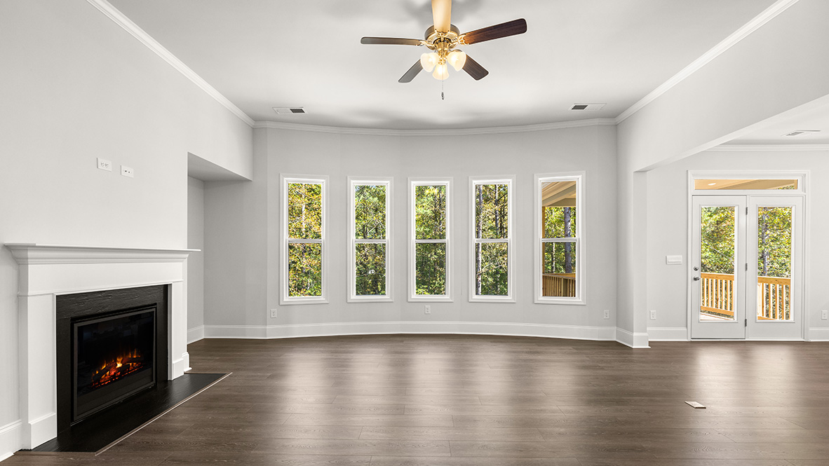edinburgh living room with french doors at Genesee in newnan georgia