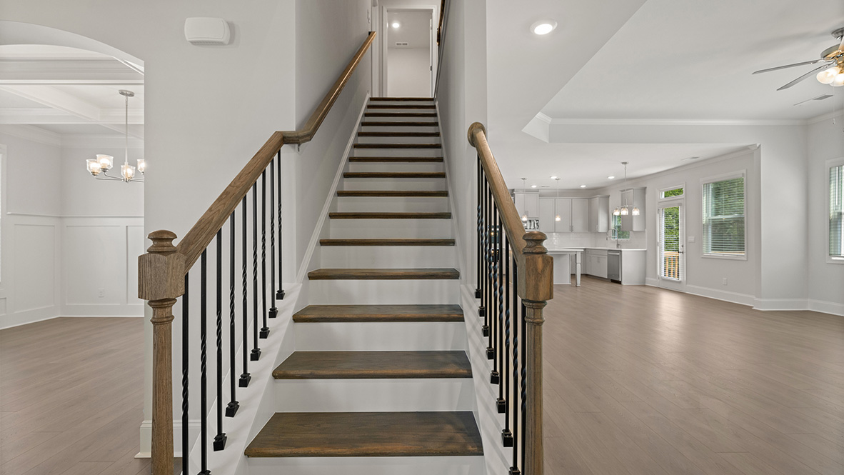 savannah II stairway to upstairs at gensee in newnan georgia