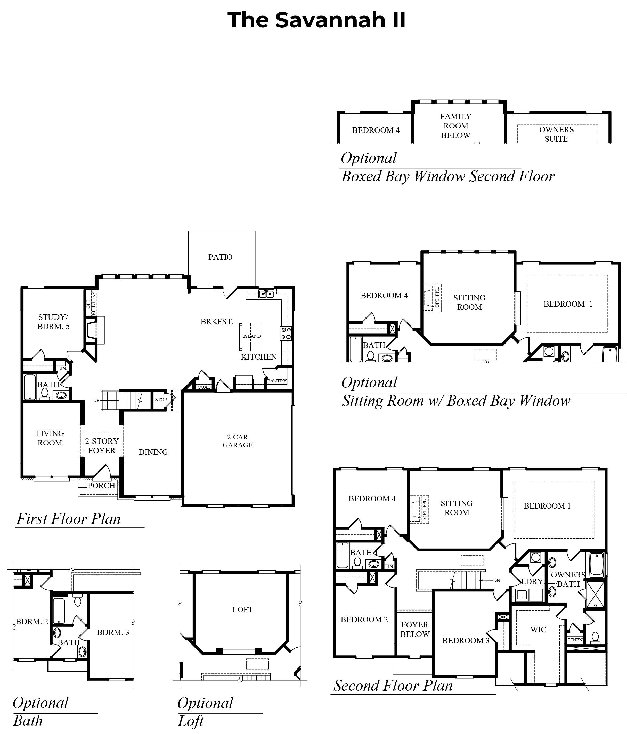 savannah II floorplan at genesee in newnan georgia