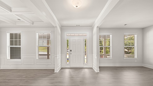 sample edinburgh front entryway with  at tributary village in douglasville georgia