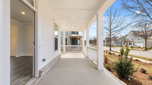 sample georgetown front porch at tributary village in douglasville georgia