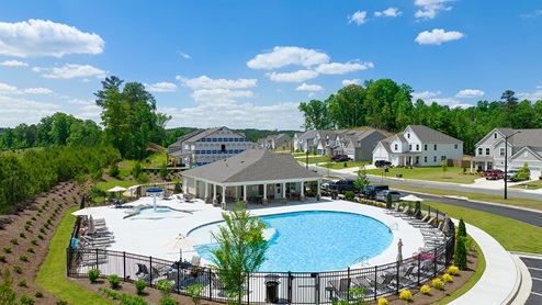 The Wildbrooke Community Pool in Acworth, Georgia