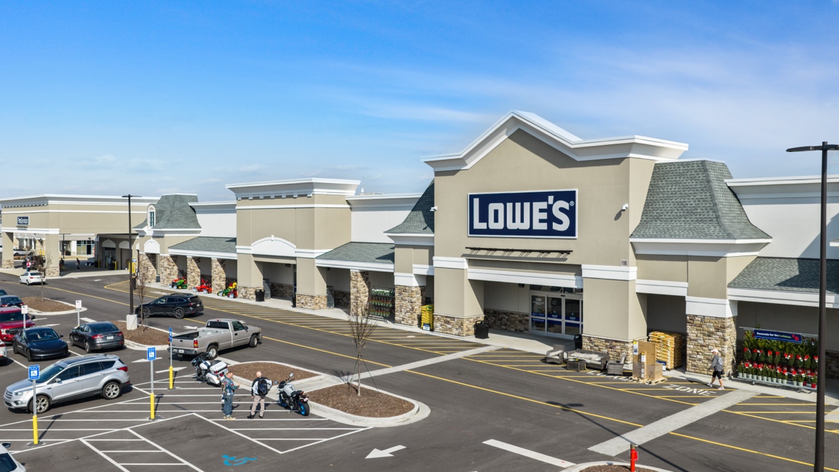 Community shopping center