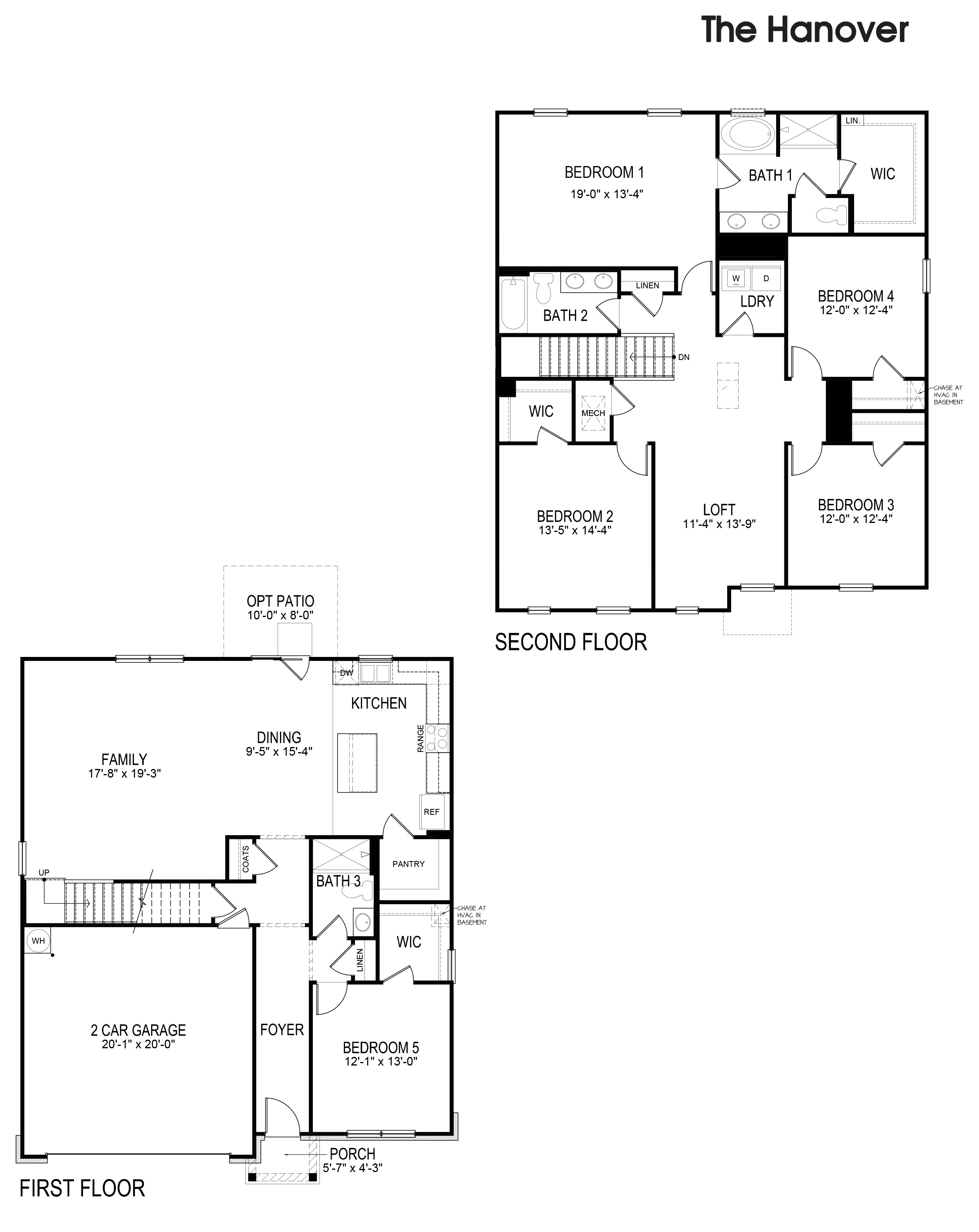 Floor Plan in Braselton Village Braselton, GA D.R. Horton