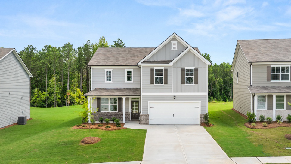 The Galen Plan, Lost Creek By D.R. Horton, Dallas GA - 4 Bed, 2.5 bath, 2-car garage, 2 story