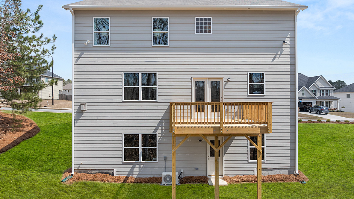 Exterior of the Hanover floorplan at Lost Creek in Dallas, GA