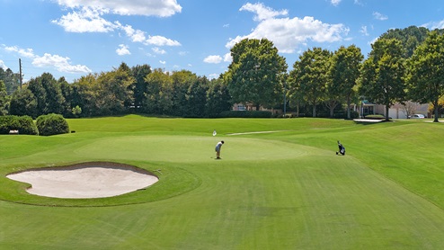 Golf Course near Lost Creek in Dallas, Georgia
