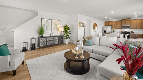 hanover model living room