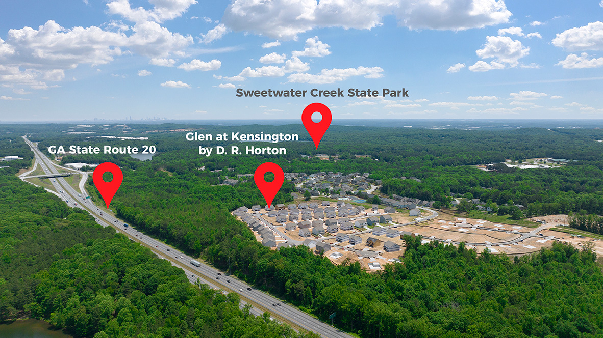 New Homes in Glen at Kensington Lithia Springs, GA D.R. Horton
