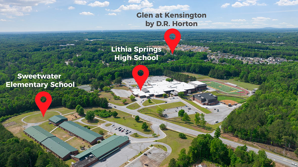 New Homes in Glen at Kensington Lithia Springs, GA D.R. Horton