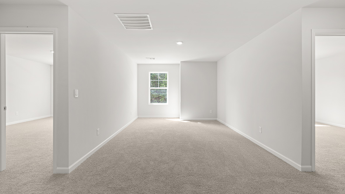 Interior upstairs loft area next to bedrooms