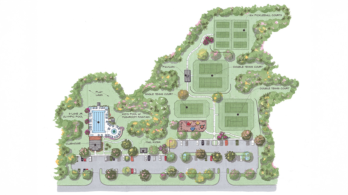 Static Lot Map