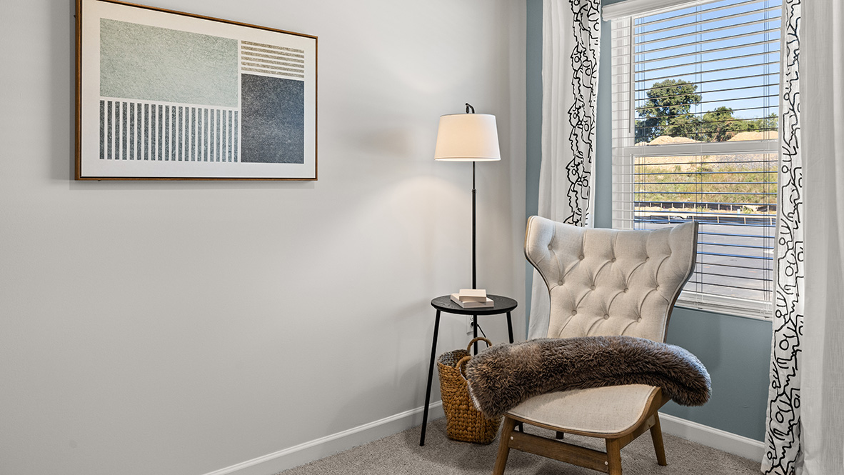 Interior office with window