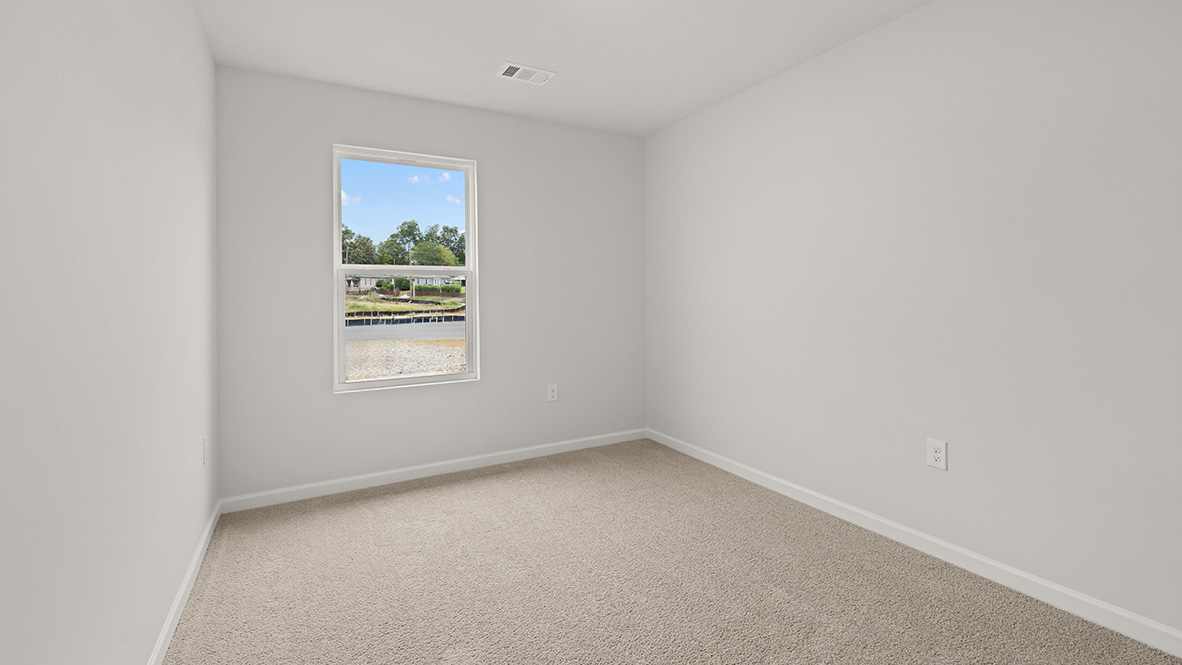 Interior bedroom with window
