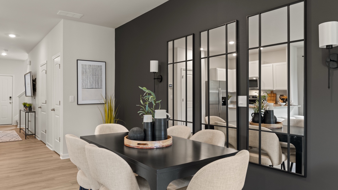 Interior dining area