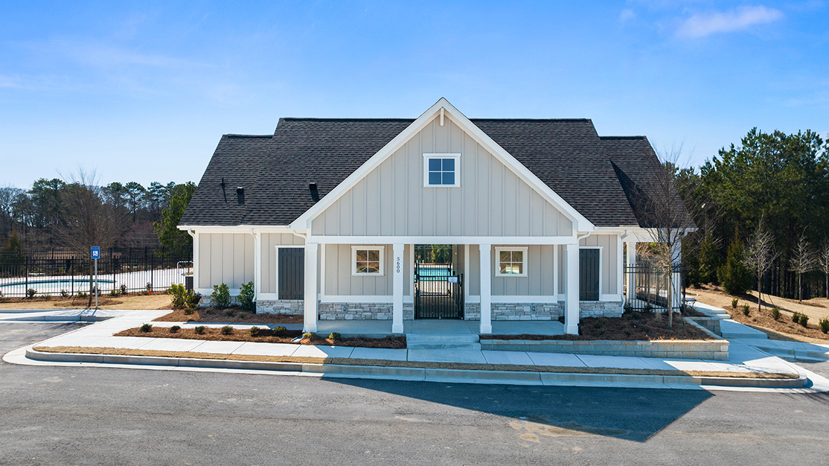 Oaks at Cedar Grove community clubhouse