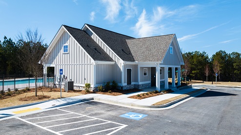 Oaks at Cedar Grove community clubhouse