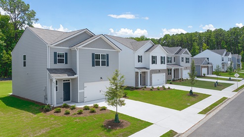 Robie Elevation E at Oaks at Cedar Grove in Fairburn, Georgia