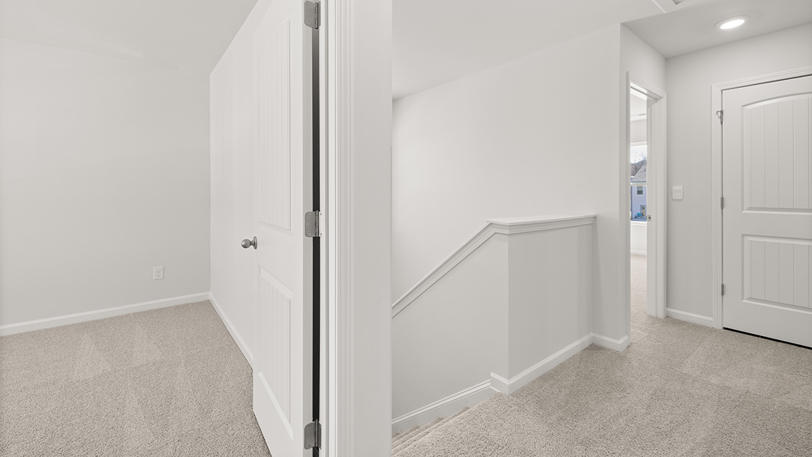 Interior upstairs hallway