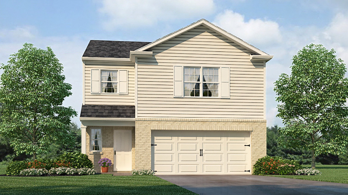 Floor Plan in Oaks at Cedar Grove Fairburn, GA D.R. Horton