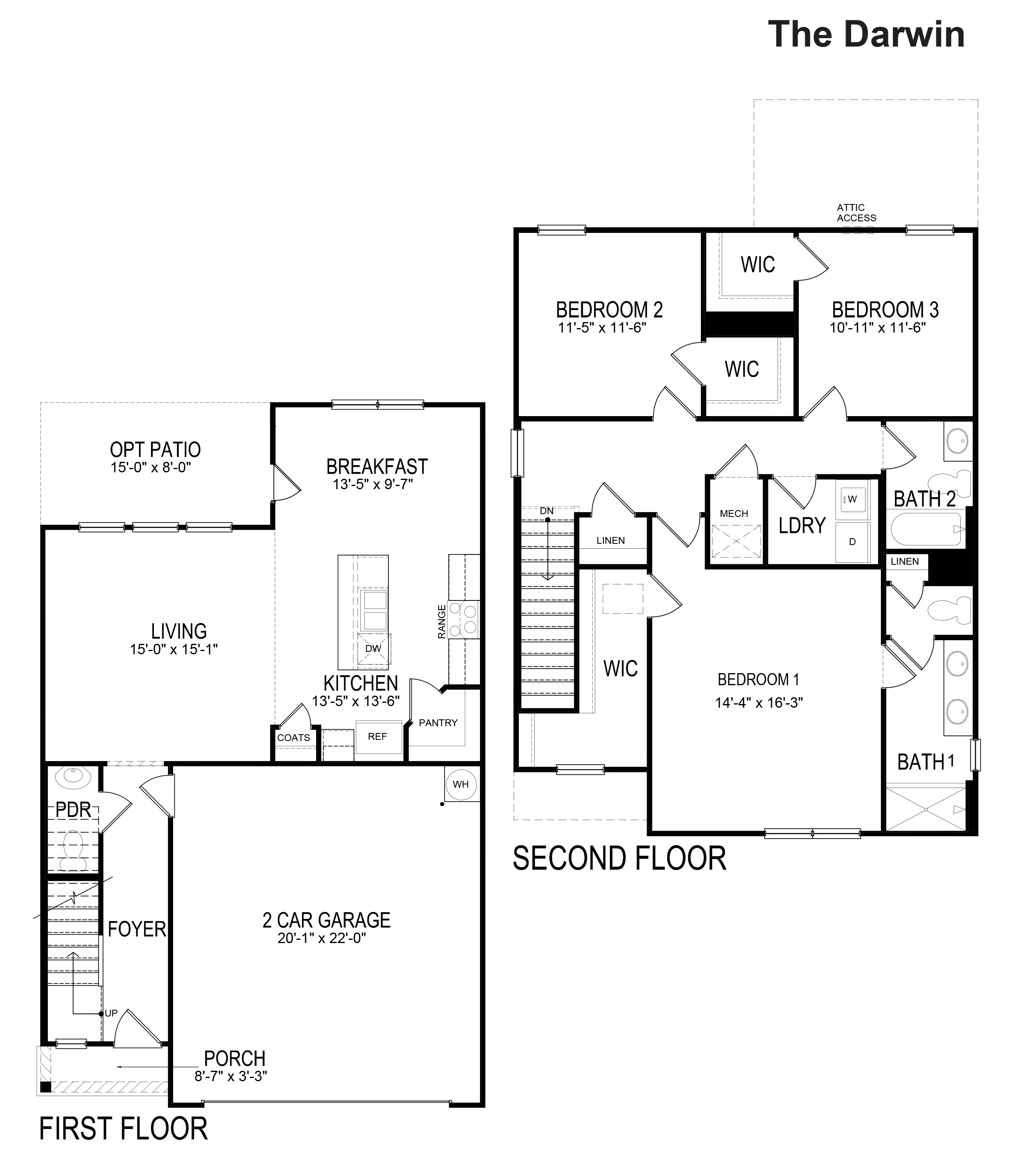 Darwin Floor plan