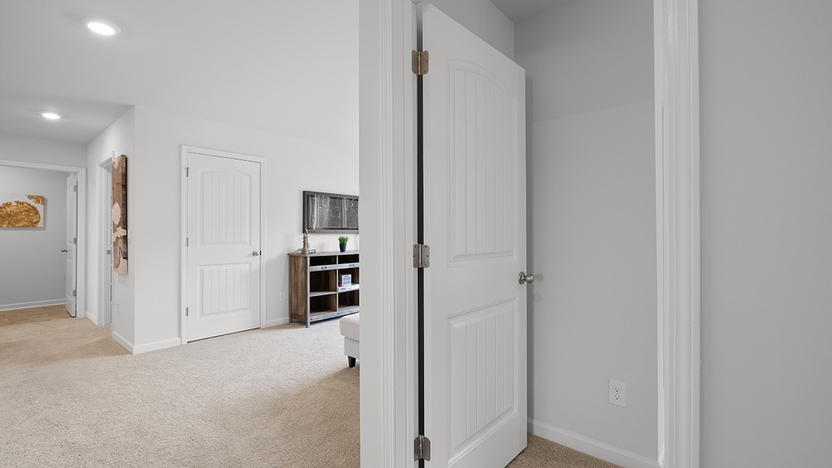 Interior upstairs hallway