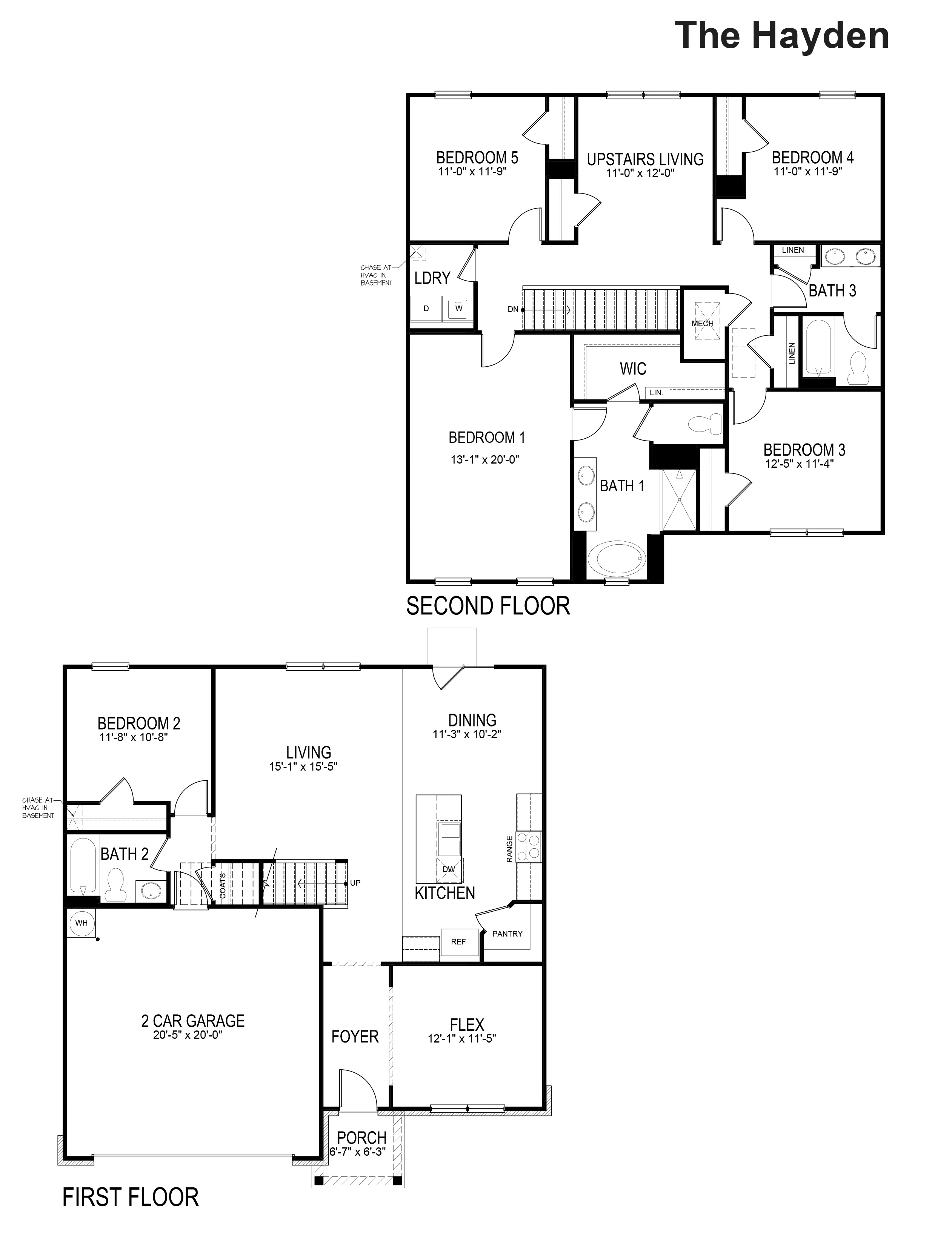 hayden floorplan at oaks at cedar grove in fairburn georgia