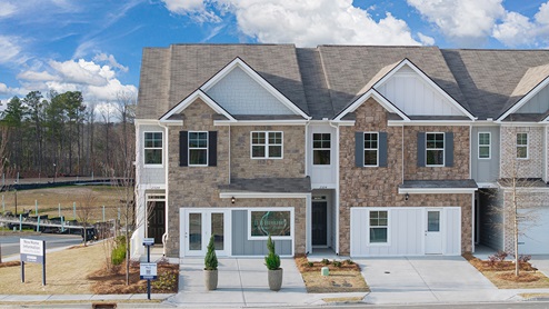 Greyton Springs Place Sudbury Model Home in Buford, Georgia