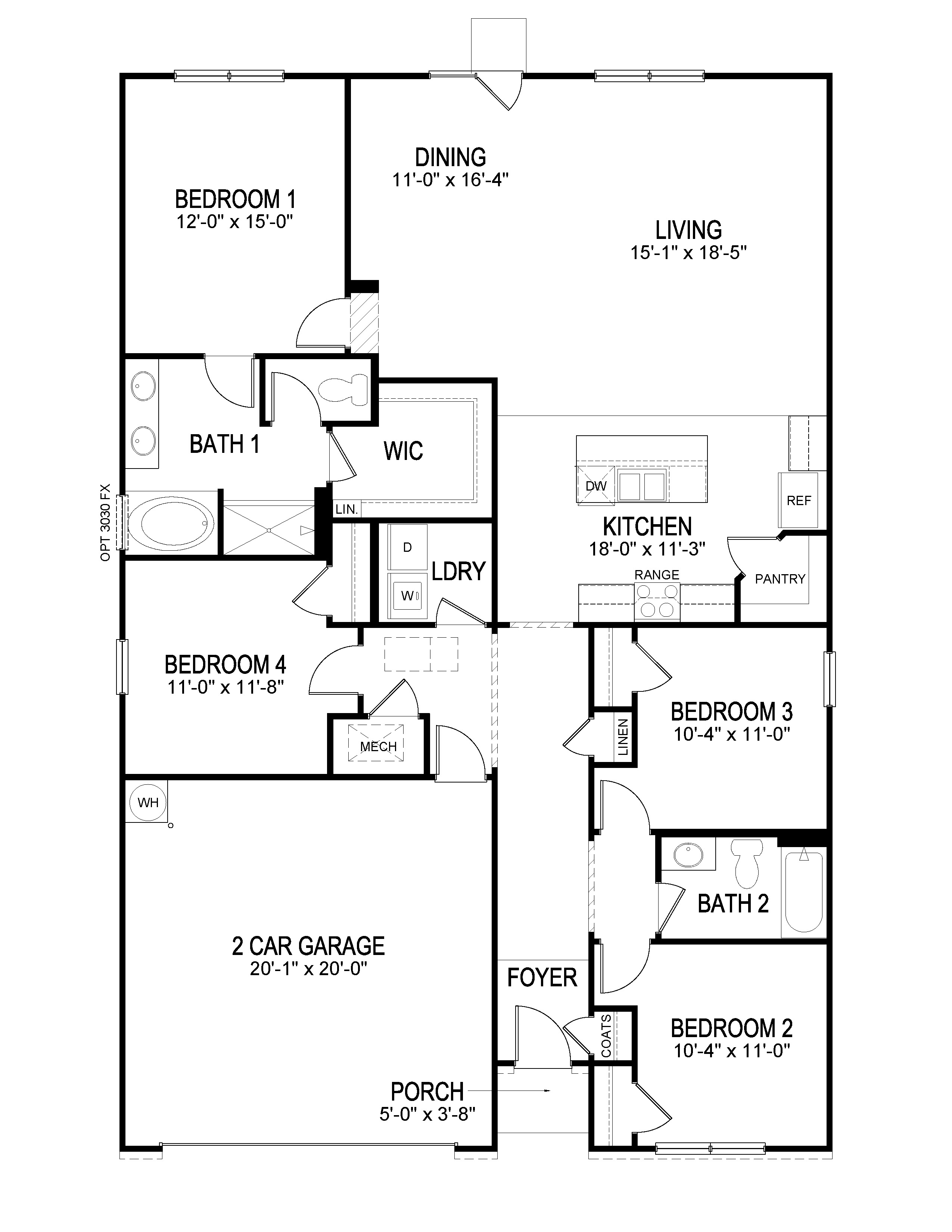 Cali Floor plan