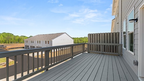 waypoint townhome large back deck
