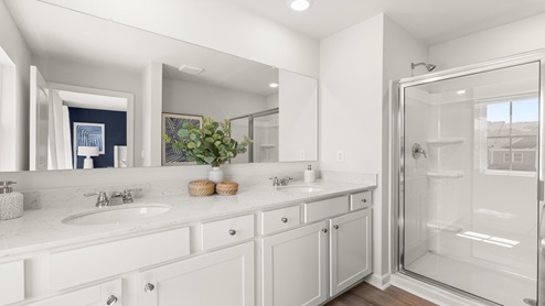 waypoint townhome primary suite bathroom