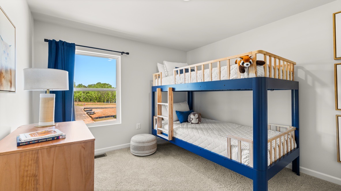 waypoint townhome secondary bedroom