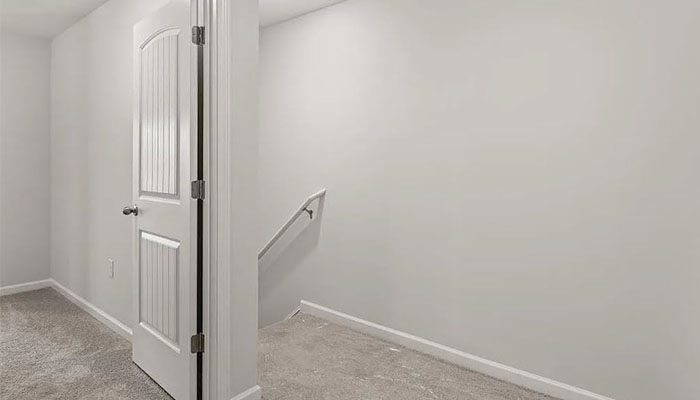 Interior upstairs hallway