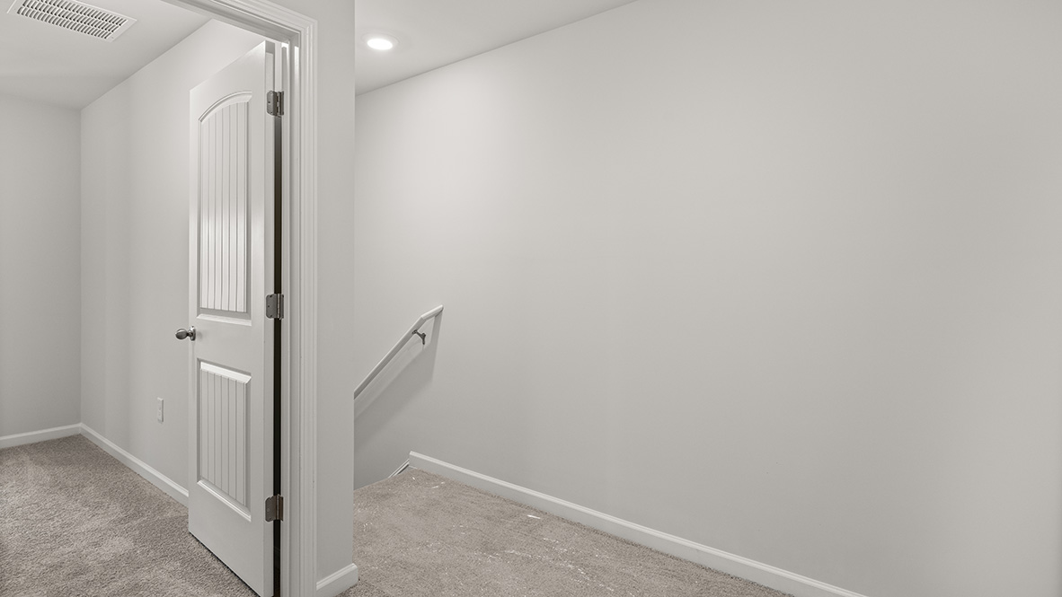 upstairs hallway view