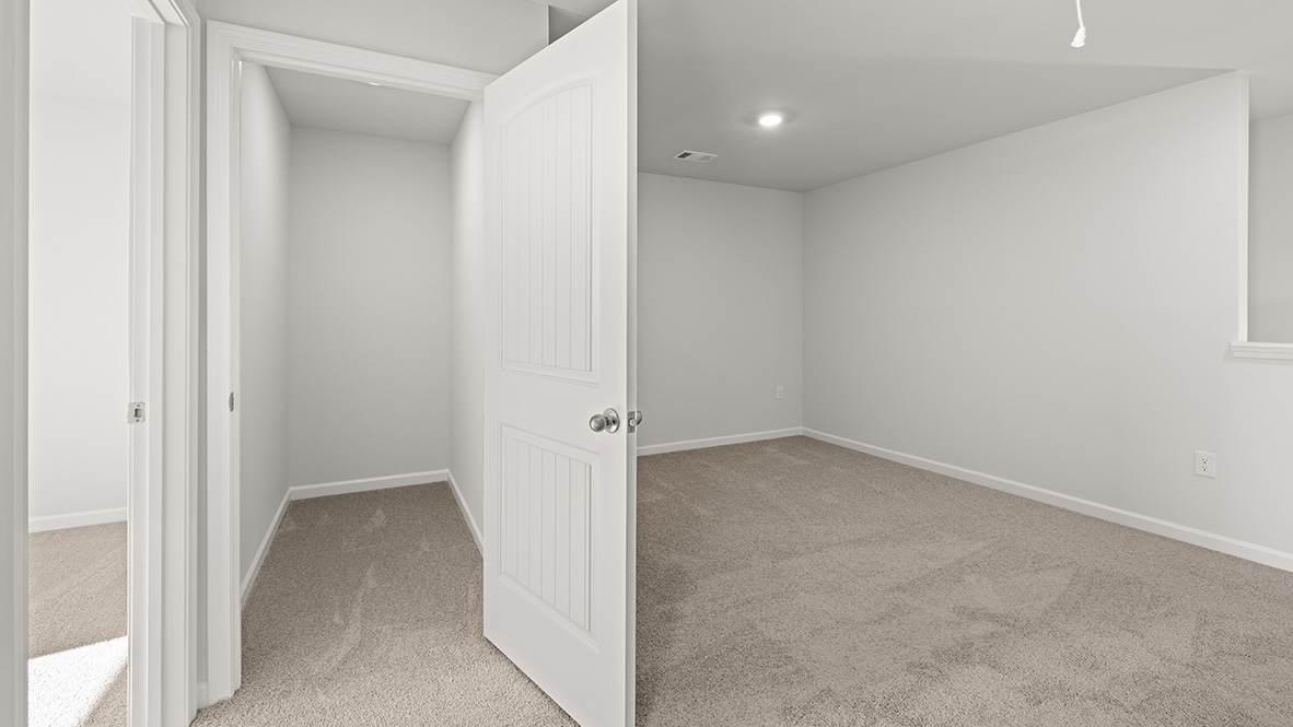 Interior upstairs loft area