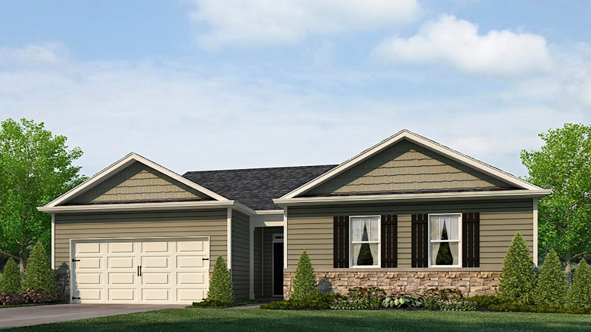 Floor Plan in Enclave at Bakers Farm Braselton, GA D.R. Horton