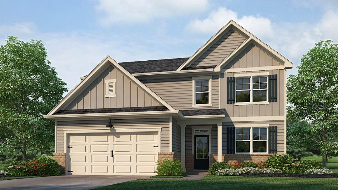 Floor Plan in Enclave at Bakers Farm Braselton, GA D.R. Horton