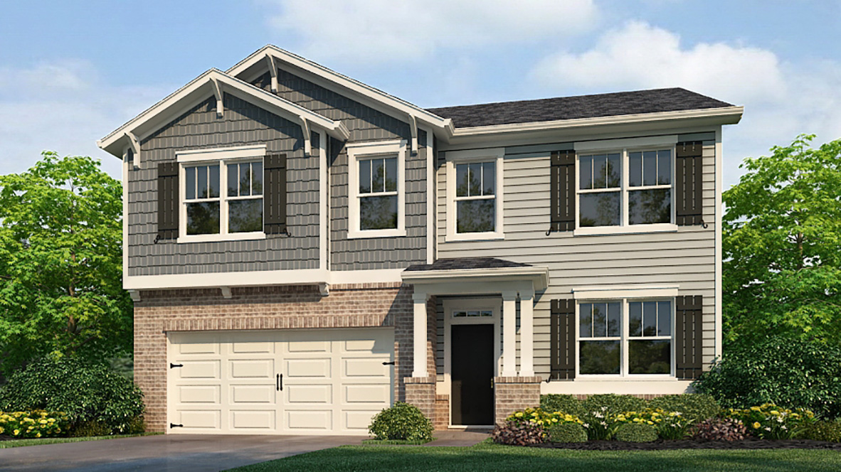 Floor Plan in Enclave at Bakers Farm Braselton, GA D.R. Horton