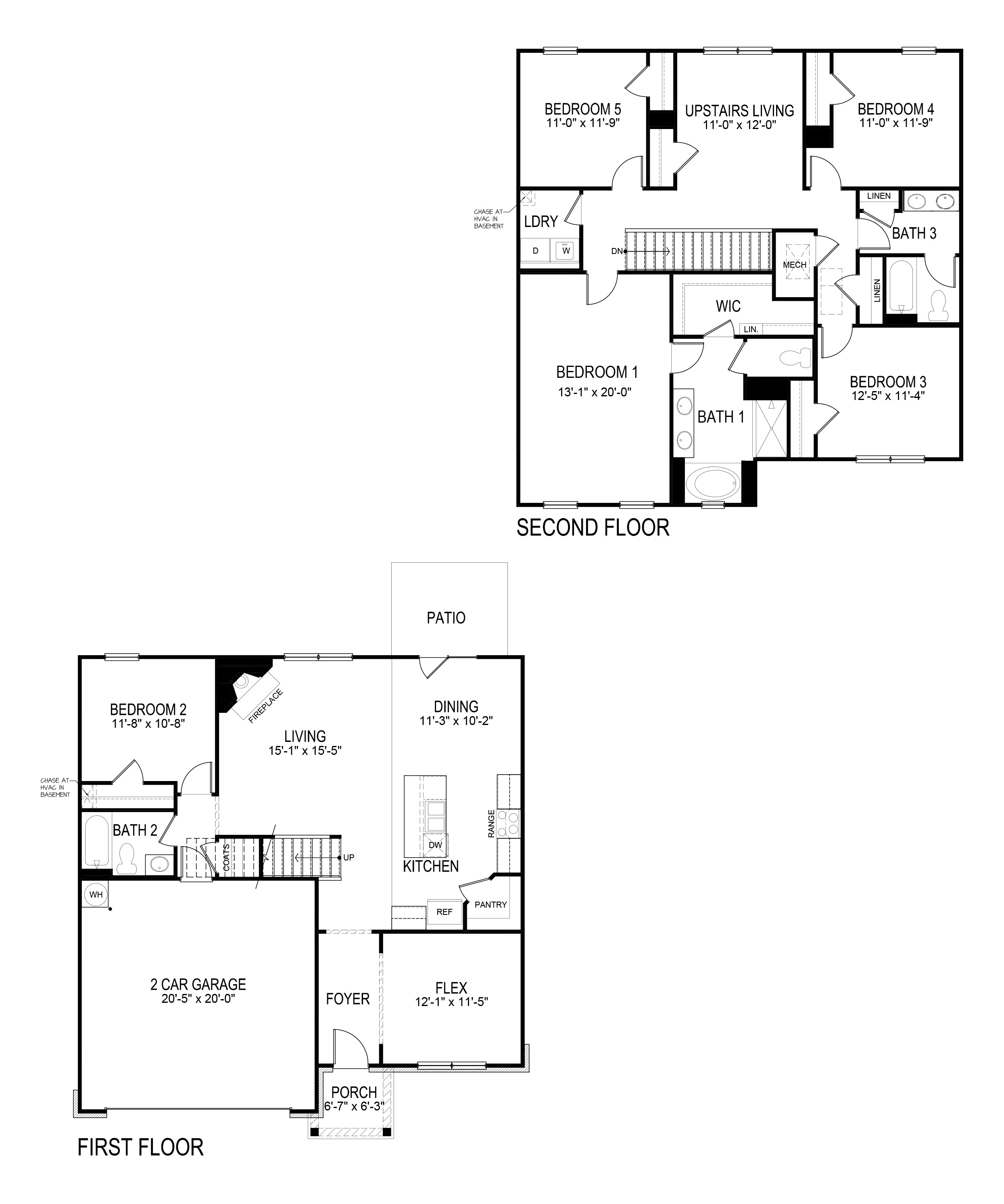 The Hayden floorplan image