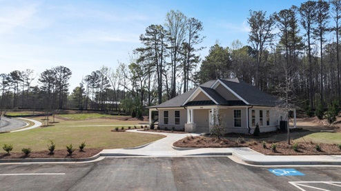fairhaven community clubhouse with playground