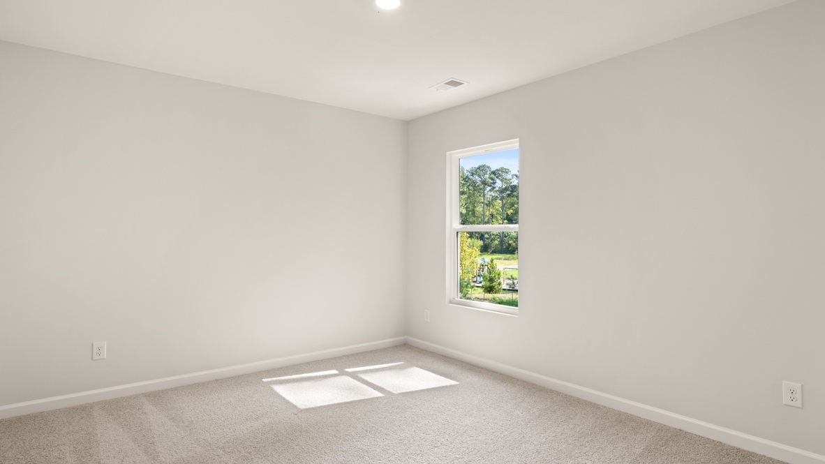 Interior bedroom with window