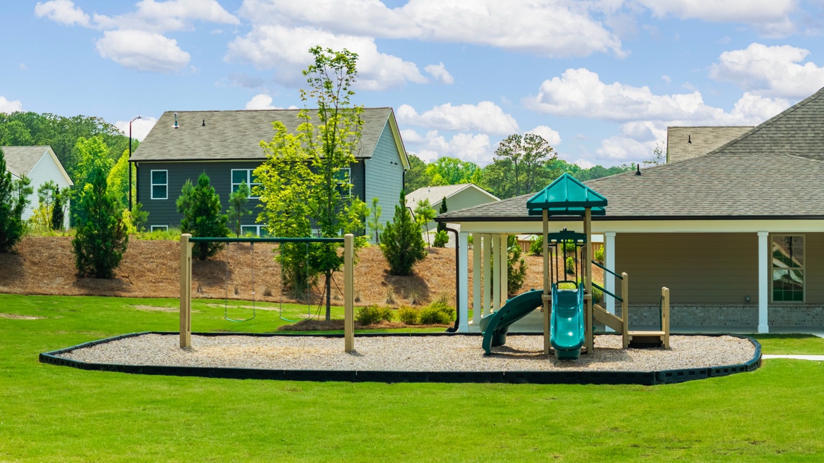 fairhaven community clubhouse with playground
