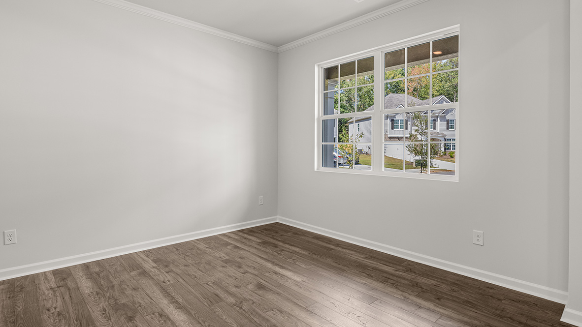 Flex/Dining room with double windows.